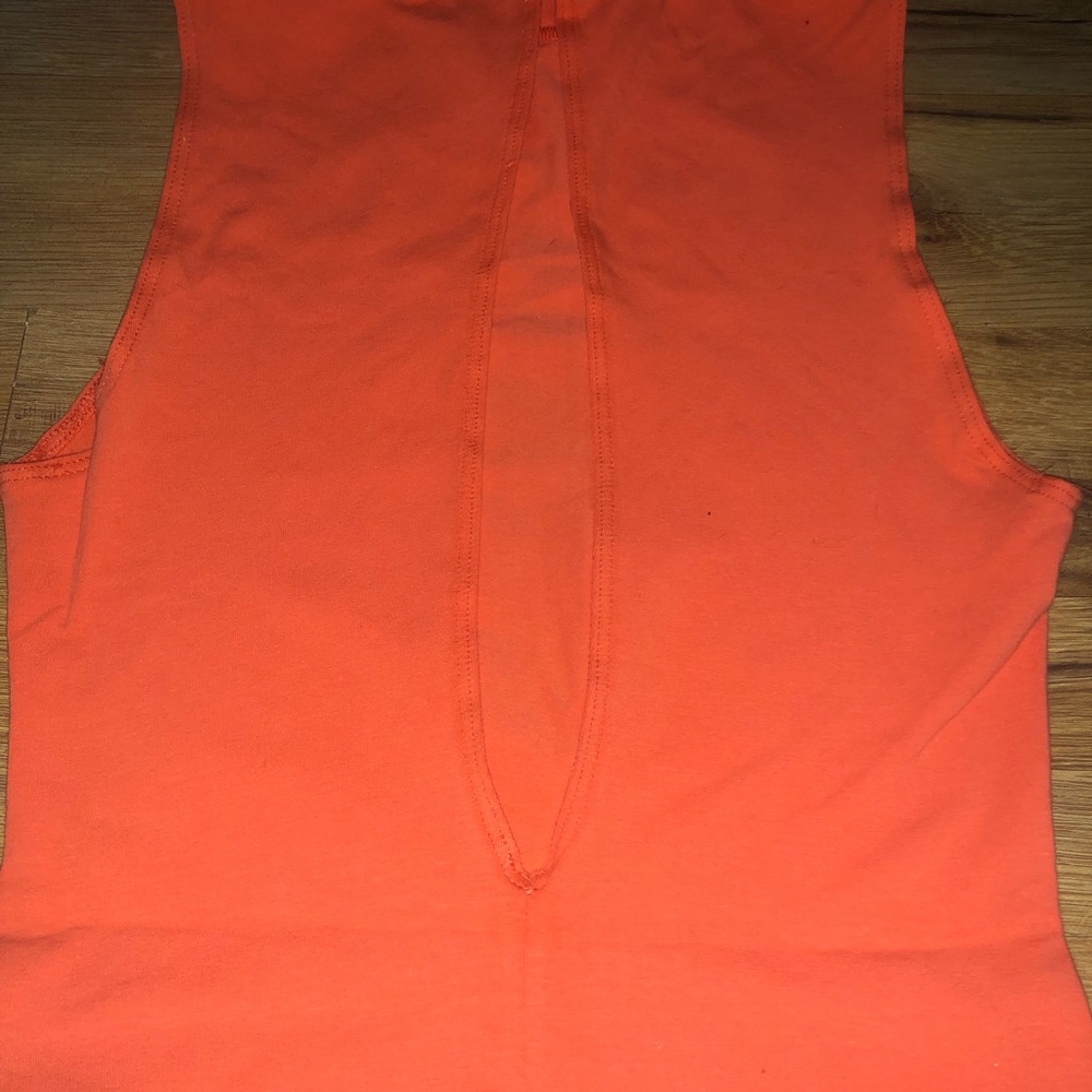 American Apparel orange mini dress - Picture 3 of 5
